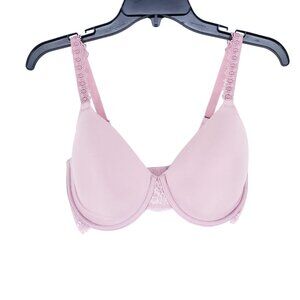 Wacoal Level Up Lace Contour Bra 34DDD Blush Pink
